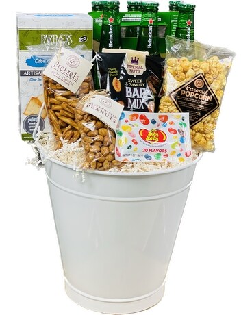 Heineken Snack Basket Gift Basket