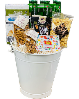 Heineken Snack Basket Gift Basket