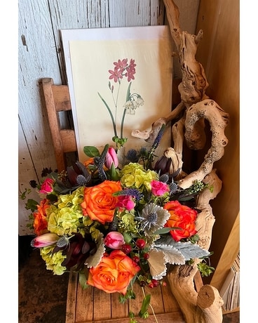 Zinfandel Flower Arrangement