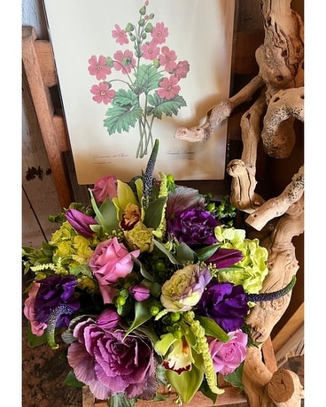 Merlot Flower Arrangement