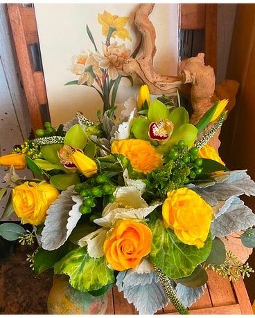 Limoncello Flower Arrangement