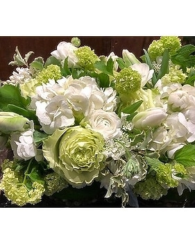 Artist Choice in WHITES Flower Arrangement