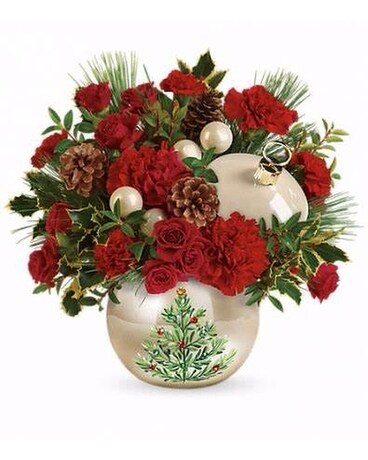 Pearl Ornament Bouquet Flower Arrangement
