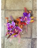 Corsage & Bout size,  inches height and  inches wide.