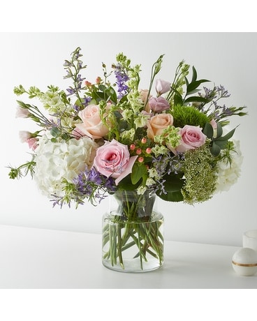 Fresh-Picked Porcelain Flower Arrangement