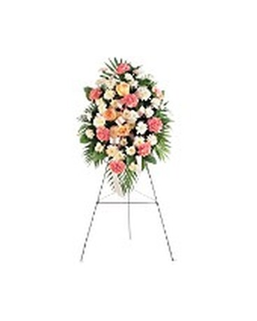 Gentle Thoughts Spray Flower Arrangement