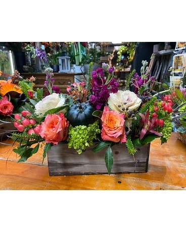 Blooming Fall Flower Arrangement