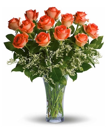 Orange Presence Flower Arrangement