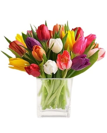 Glorious Tulip Bouquet Flower Arrangement