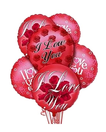 I Love You Balloon Bouquet Balloon Bouquet