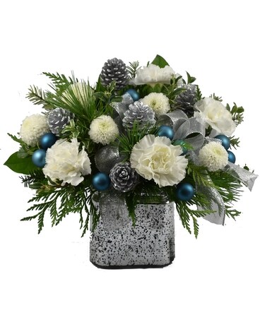 Teal Appeal Flower Arrangement