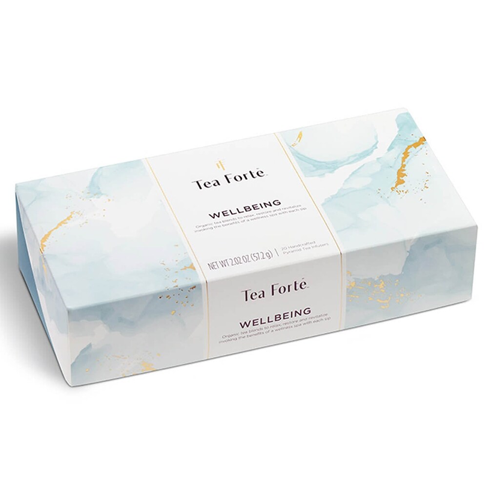 Well Being Tea Forte in Holladay UT - Brown Floral