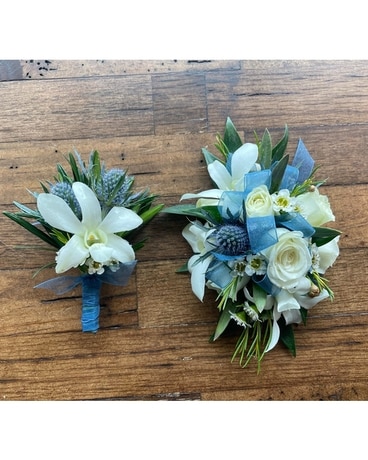 Frozen Ice Corsage
