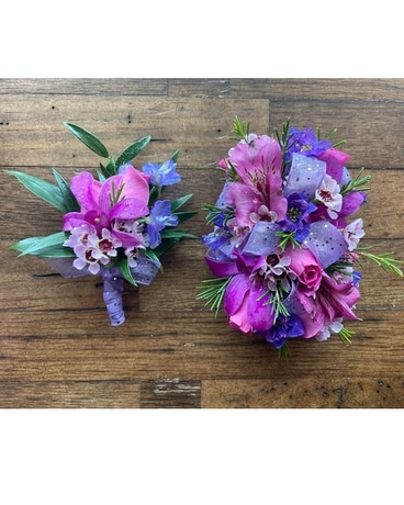 Purple Punch Corsage