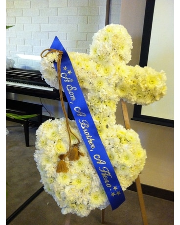 Anchors Away Tribute Flower Arrangement