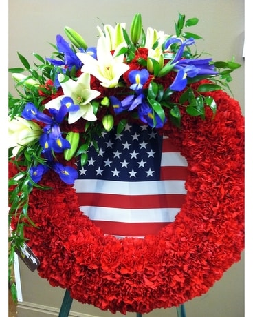 Love of America Flower Arrangement