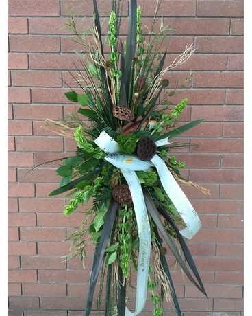 Outdoorsman Tribute Flower Arrangement