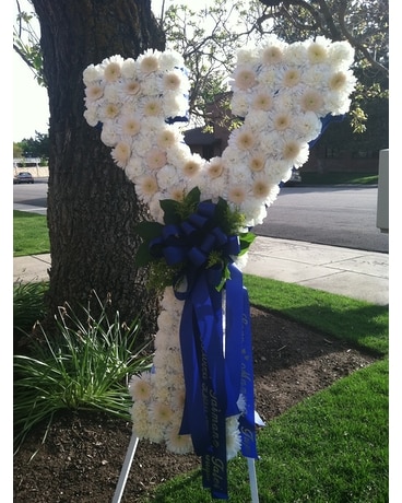 BYU Fan Sympathy Tribute Flower Arrangement