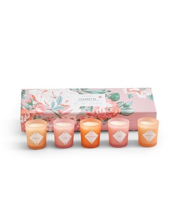 Fleurette Votive Set Gifts