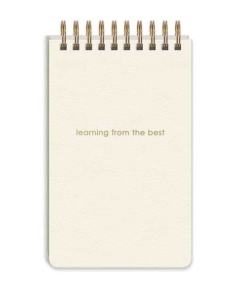 Learning From the Best Spiral Notepad