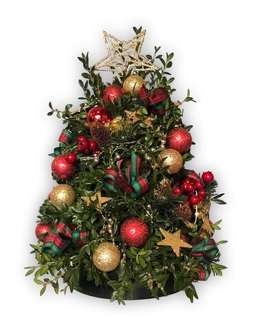 Deck the Halls Tree Flower Arrangement