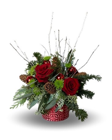 Shiny & Bright Flower Arrangement