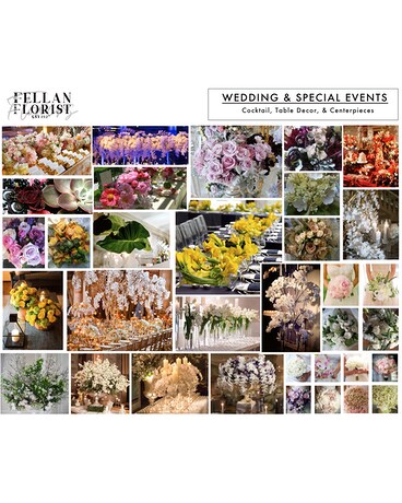 Weddings & Special Events Flower Arrangement