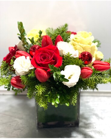 Jingle Bells Flower Arrangement