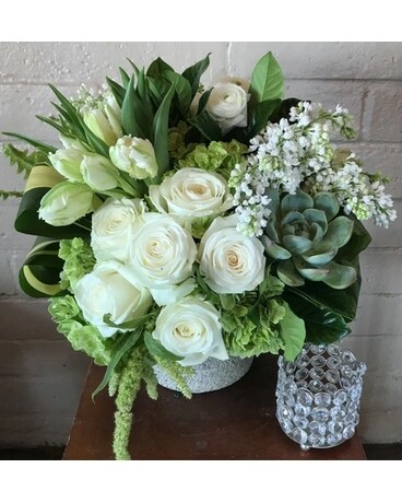 Beautifully Organic Flower Arrangement