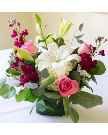 Low And Lush Flower Arrangement