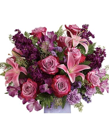 Amethyst Jewel Flower Arrangement
