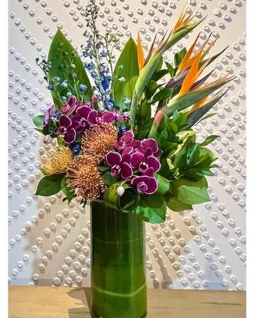 Tropical Bomb Flower Arrangement