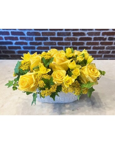Honey Lemon Flower Arrangement