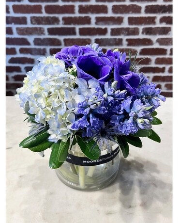 Blue Tang Flower Arrangement