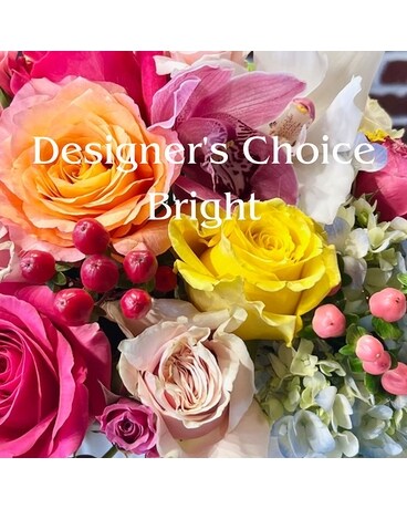 Designer's Choice Bright Flower Arrangement