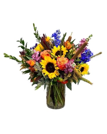 Colors of Fall Flower Arrangement