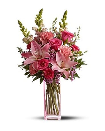 Teleflora's Pink Wink Custom product