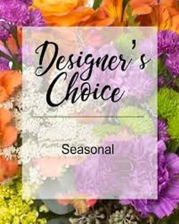Designer's Choice Seasonal Flower Arrangement