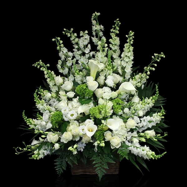 Calla Lily in Basket