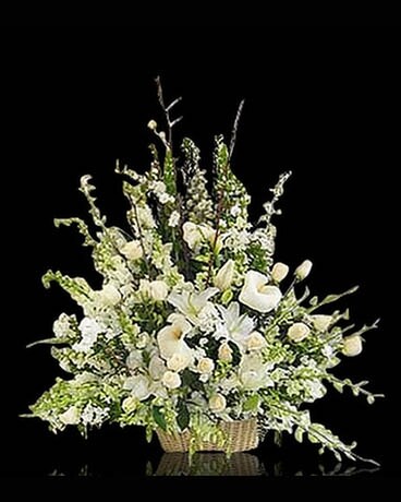 Blanc Sympathy Basket In Boston Ma Stapleton Floral