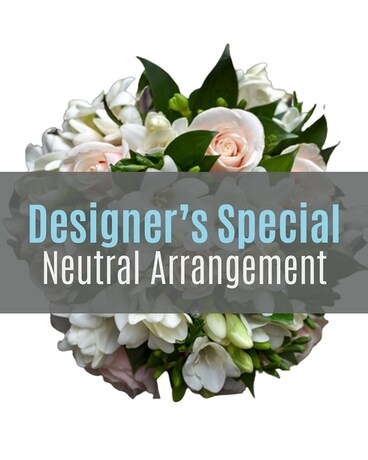 S&V Neutral Designer's Special Flower Arrangement