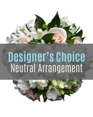 S&V Neutral Designer's Special Flower Arrangement