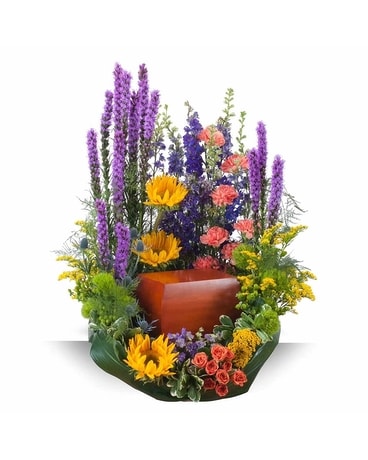 Celebration Garden Surround Flower Arrangement