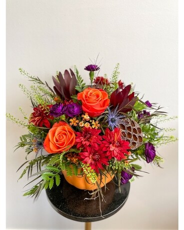 Pumpkin Spice & Everything Nice Flower Arrangement