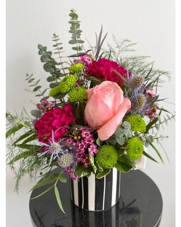 Hug in a Mug Flower Arrangement