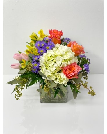 English Garden Flower Arrangement