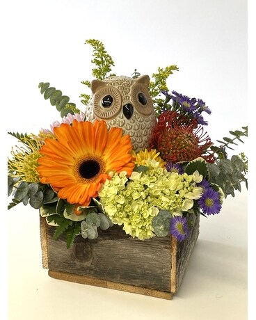 Fall Who!?! Flower Arrangement
