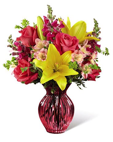 Happy Spring Flower Arrangement