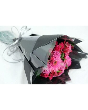 Wrapped in Love Flower Arrangement