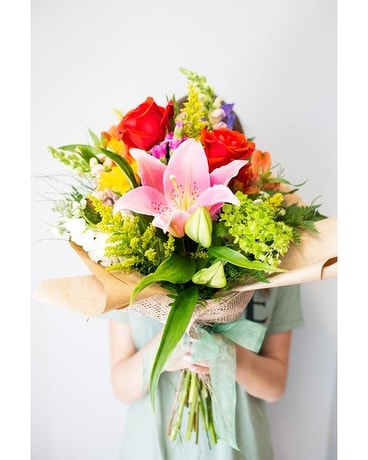 Luxe Market Wrap Flower Arrangement